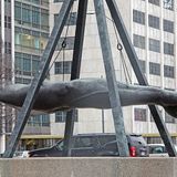 Das 7,32 Meter lange Monument to Joe Louis wiegt 3,6 Tonnen.