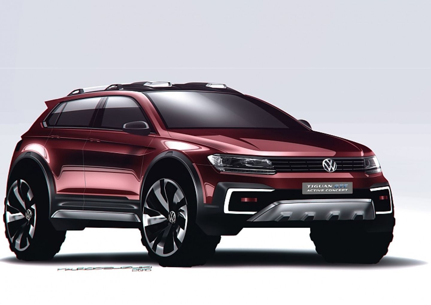 VW Tiguan GTE Active Concept auf der NAIAS 2016