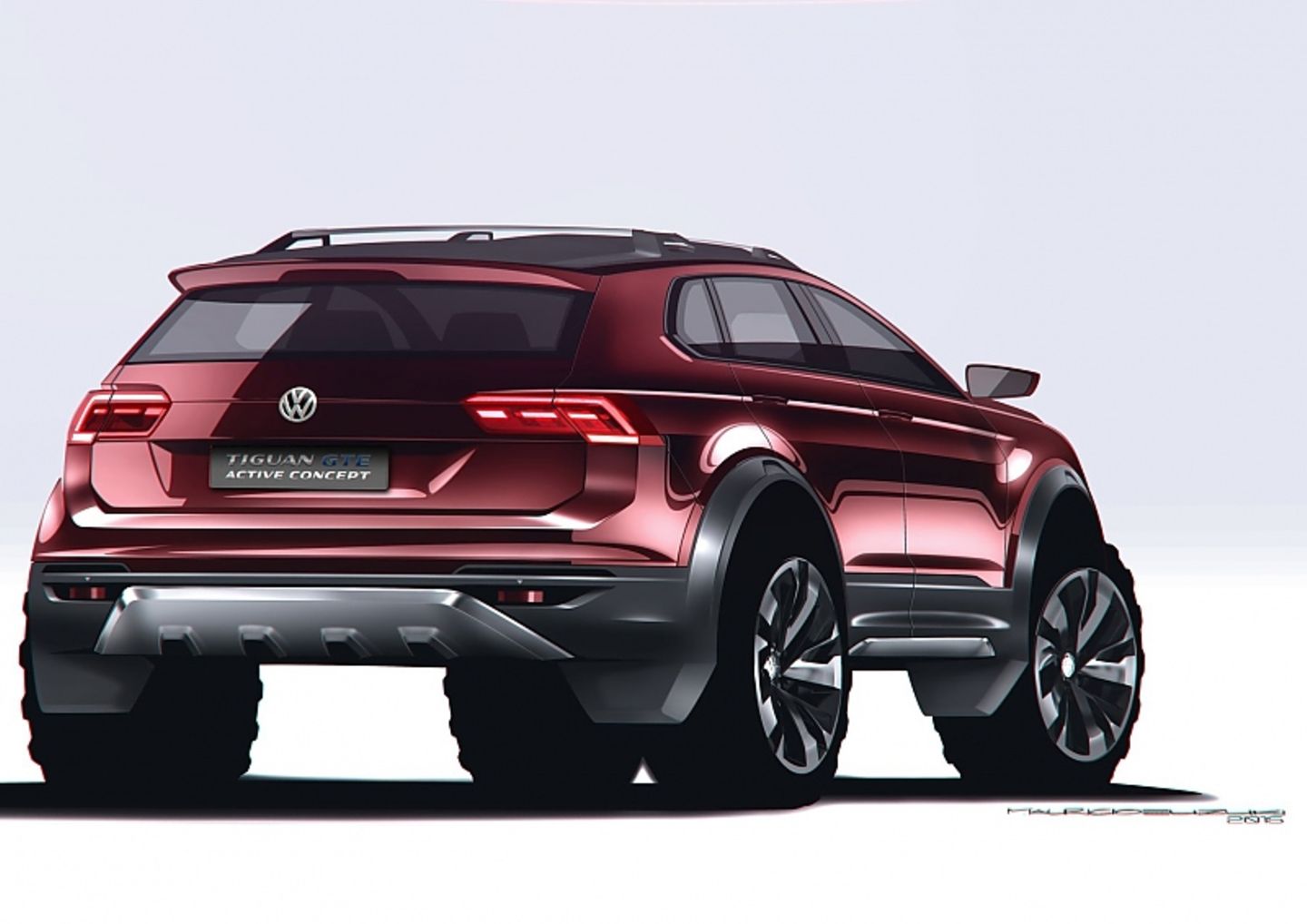 VW Tiguan GTE Active Concept auf der NAIAS 2016