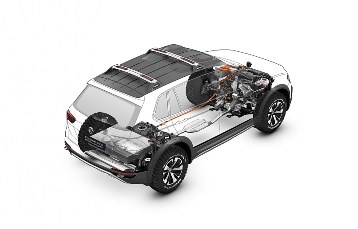 VW Tiguan GTE Active Concept auf der NAIAS 2016