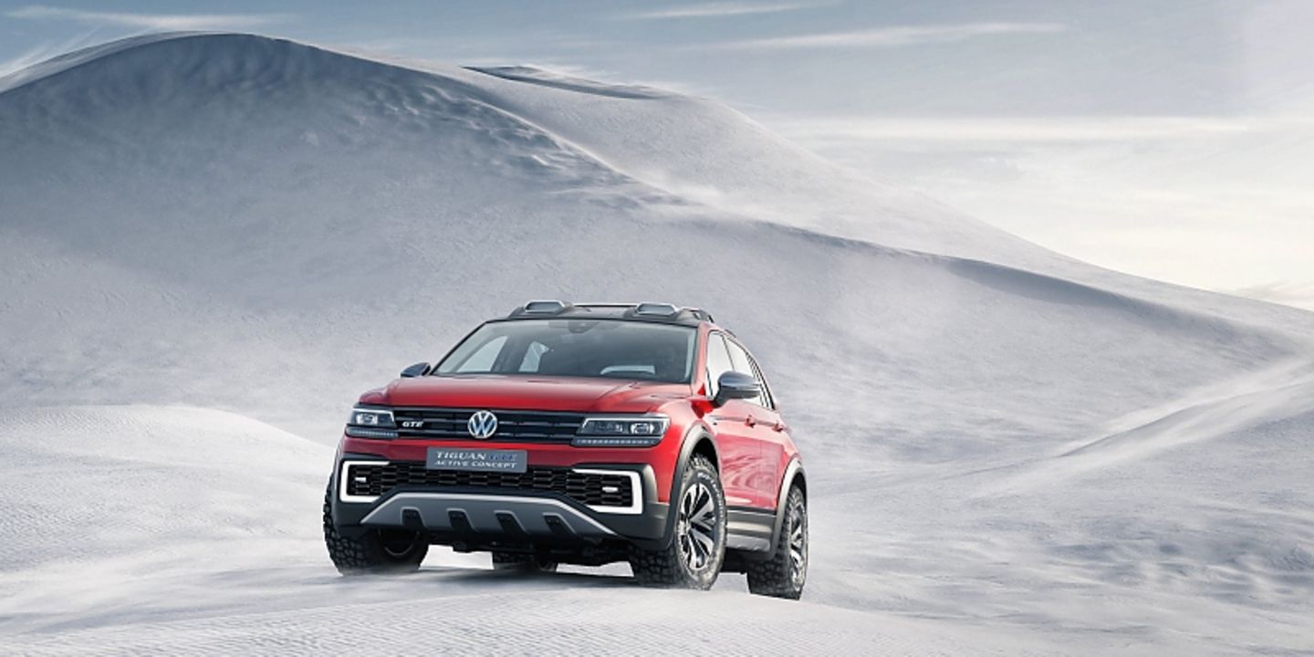 VW Tiguan GTE Active Concept auf der NAIAS 2016