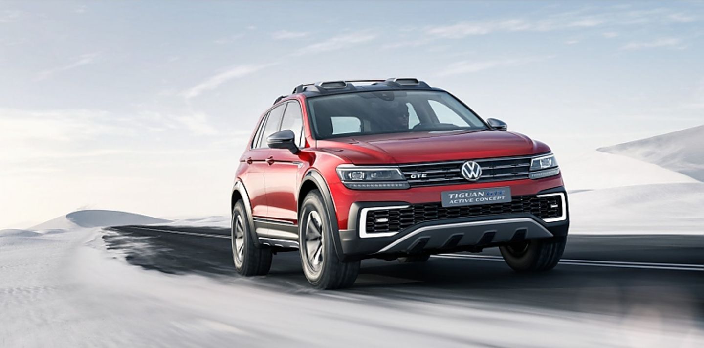 VW Tiguan GTE Active Concept auf der NAIAS 2016
