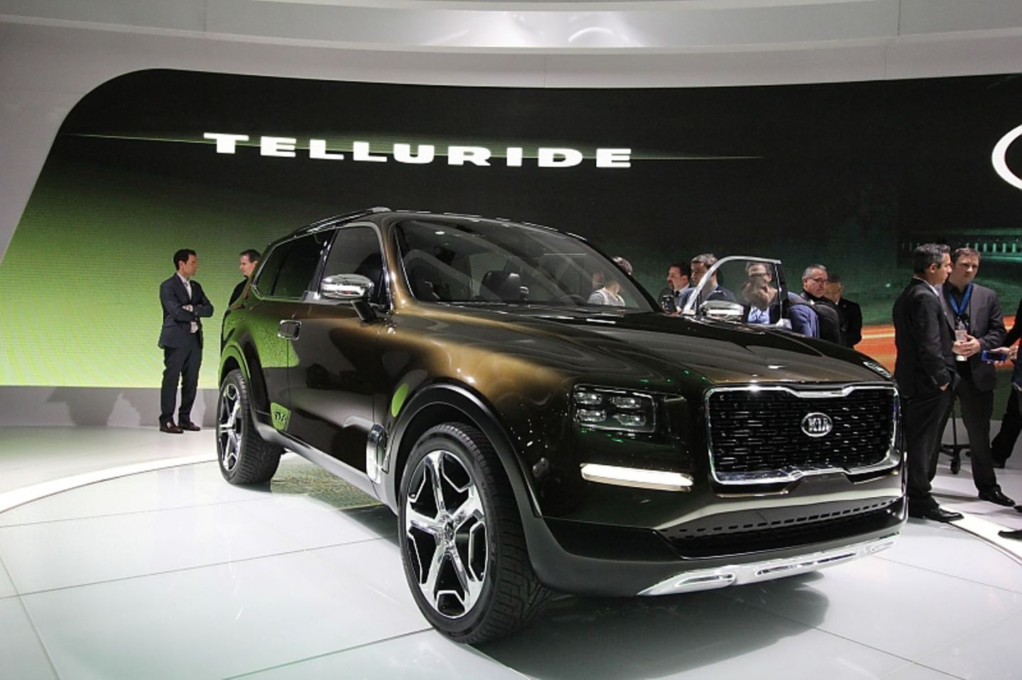 Die SUV-Studie Kia Telluride auf der NAIAS