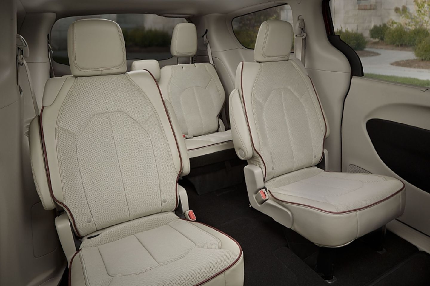 Der Chrysler Pacifica bietet, je nach Sitzkonfiguration, bis zu acht Passagieren Platz