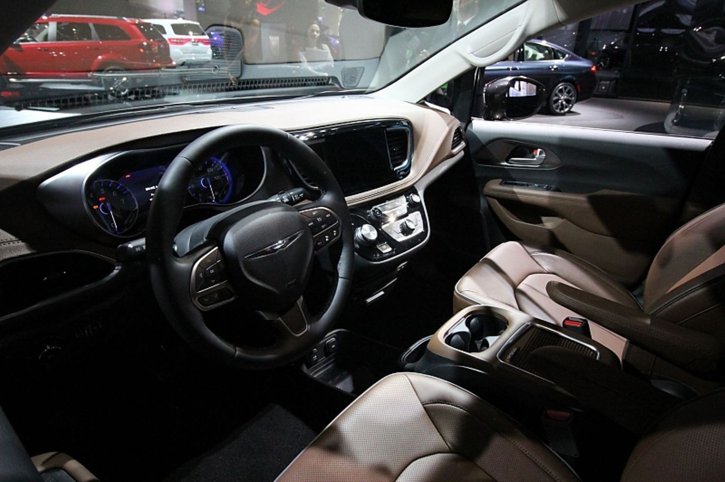 Der Chrysler Pacifica hat einige Assistenzsysteme