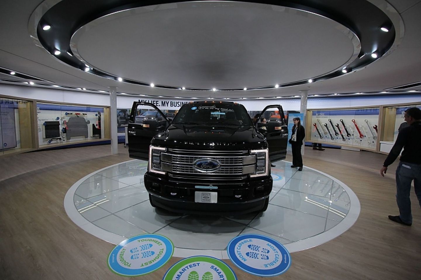 Der Ford F250 Super Duty hat ein Drehmoment von bis zu 1.116 Newtonmeter