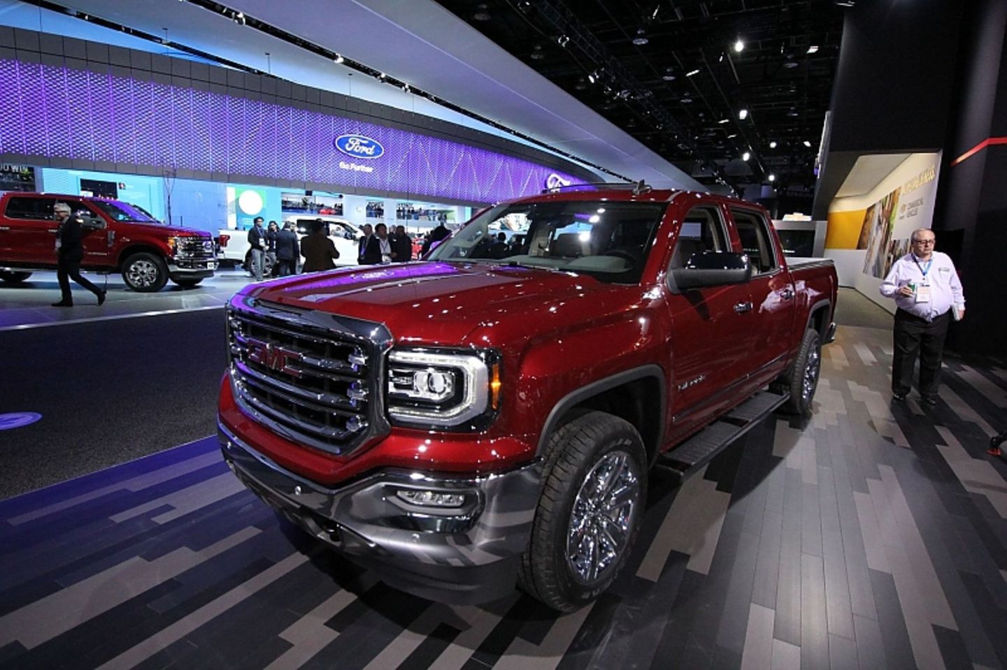 Der GMC Sierra ist auch im Normal-Zustand beeindruckend