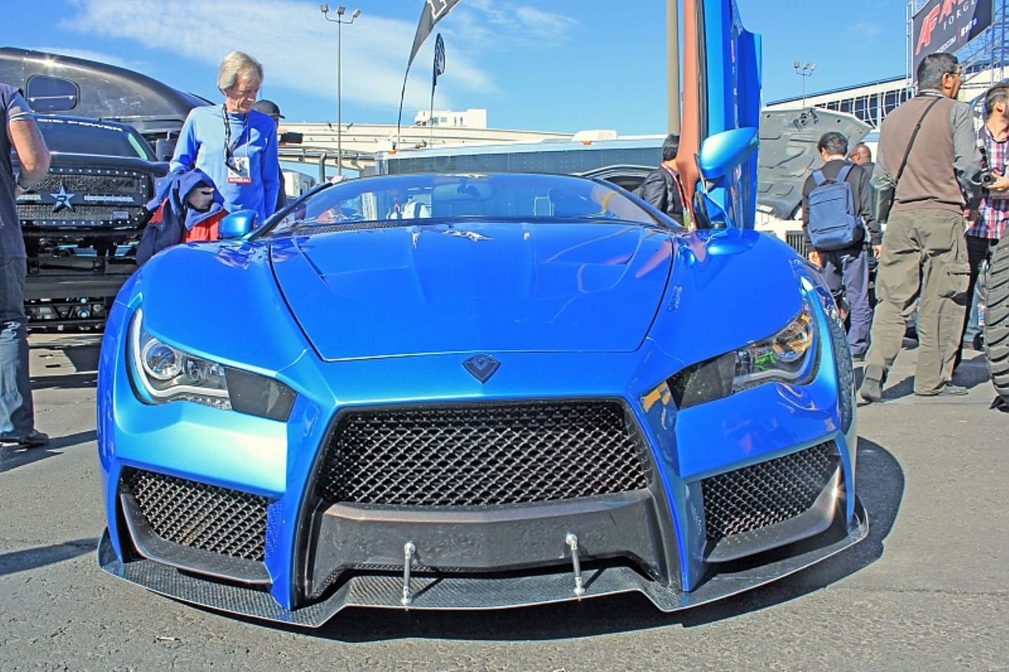 Einem Bodykit hat er sein martialisches Äußeres zu verdanken.