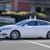 Ein autonomer Ford Fusion (Mondeo).
