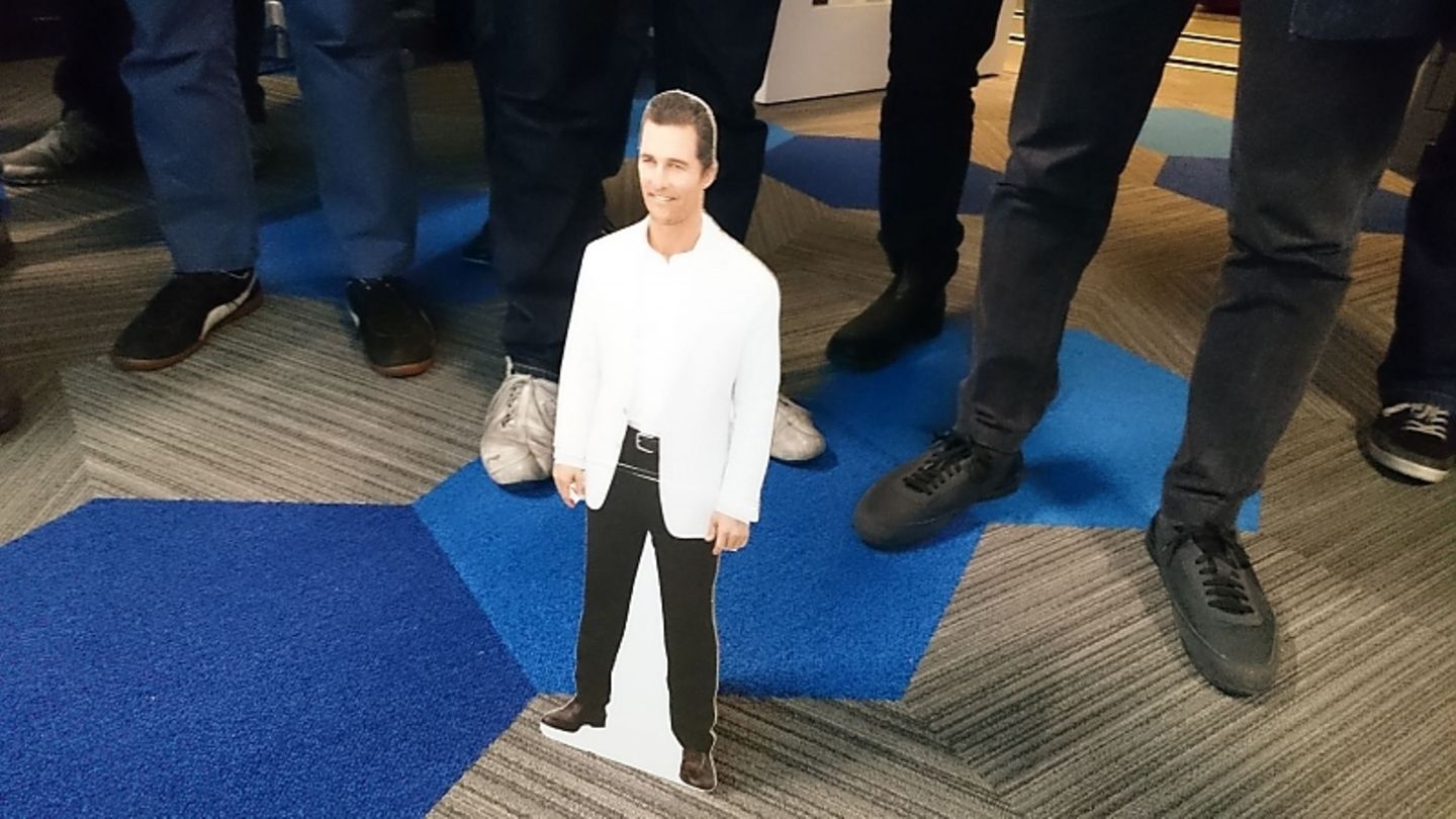 Matthew McConaughey hilft bei der Gestaltung der Zukunft mit.