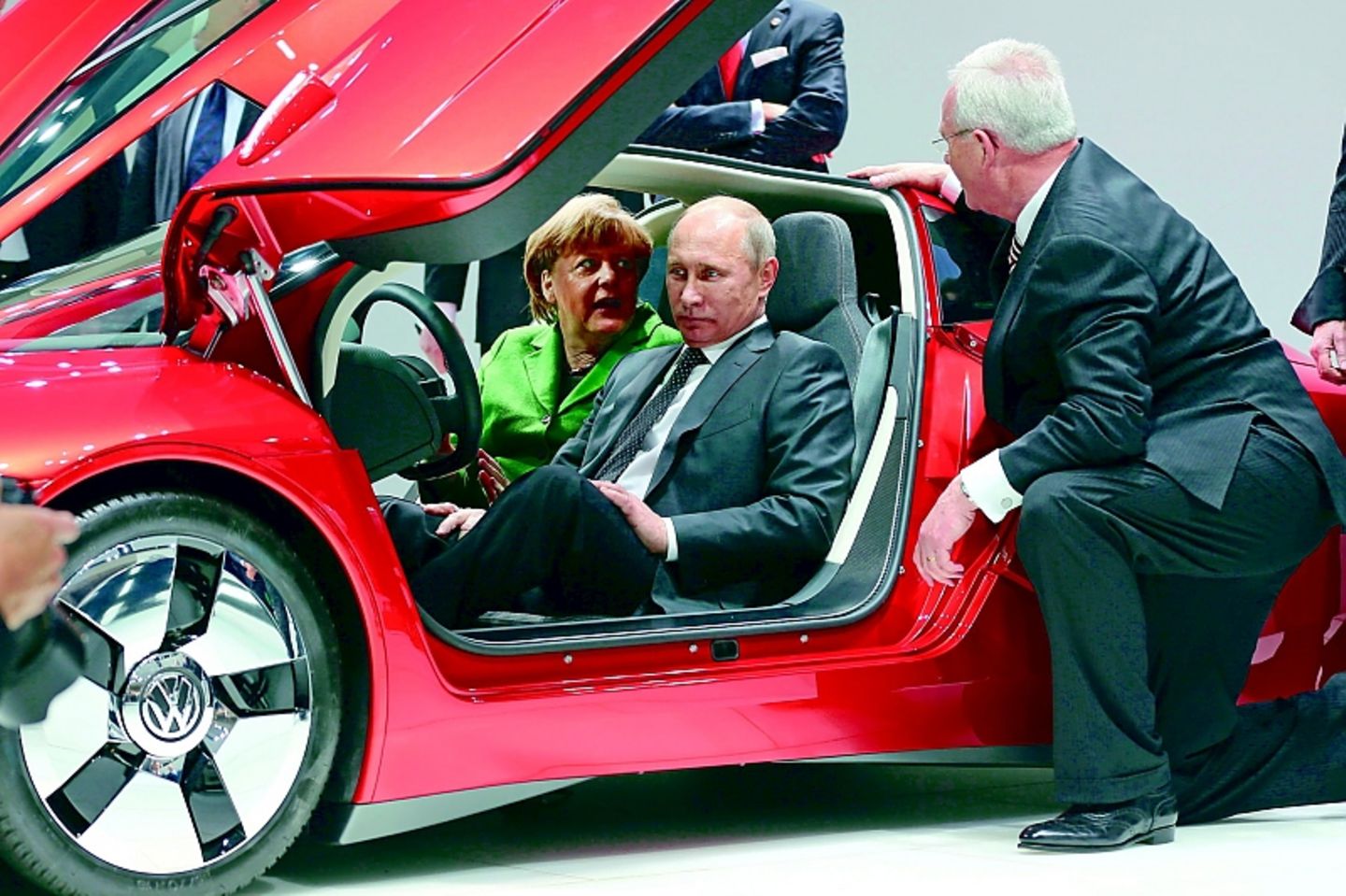 VW XL1 - gefällt auch Vladimir Putin und Angela Merkel
