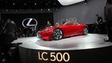 Lexus brachte den LC500 mit nach Detroit