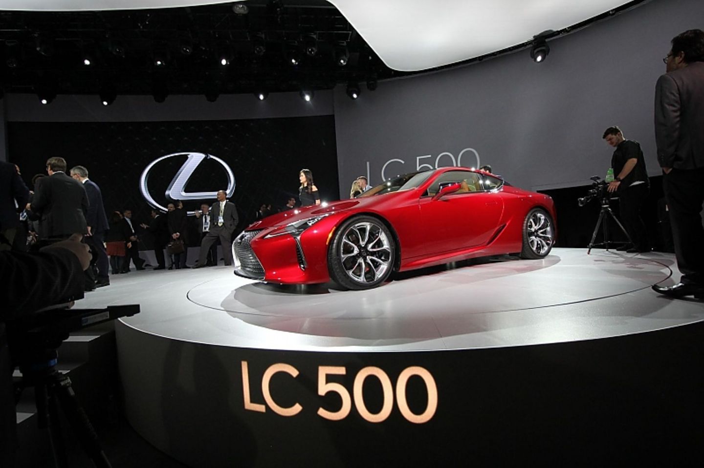 Lexus brachte den LC500 mit nach Detroit