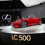 Lexus brachte den LC500 mit nach Detroit