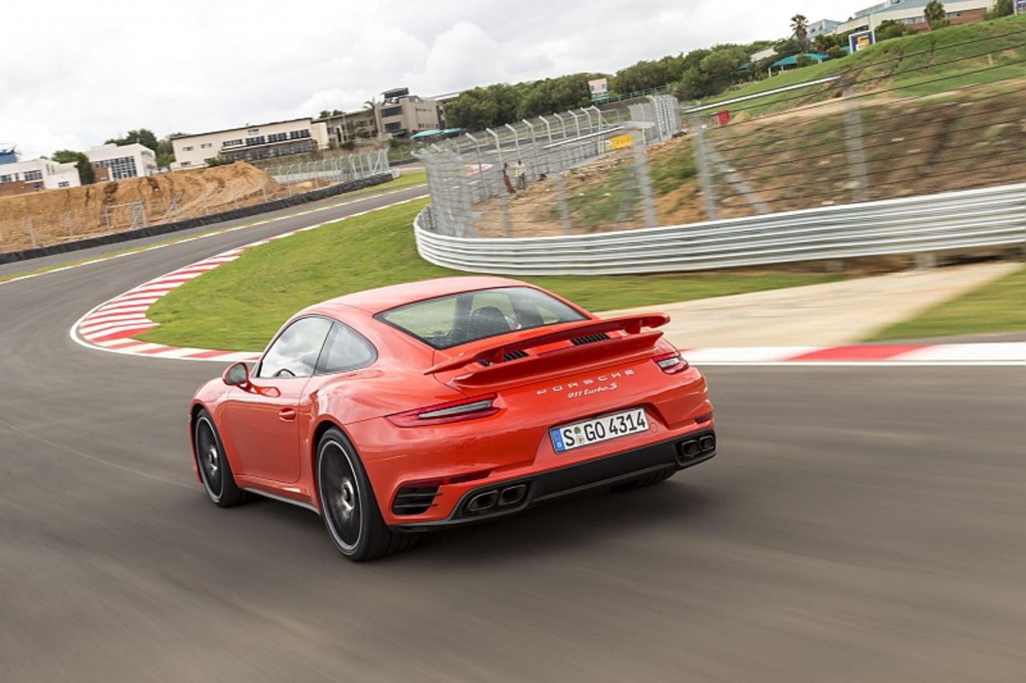 Porsche 911 Turbo S Jahrgang 2016