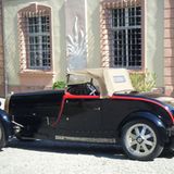 Der Bugatti erstrahlt wieder in standesgemäßen Ganz