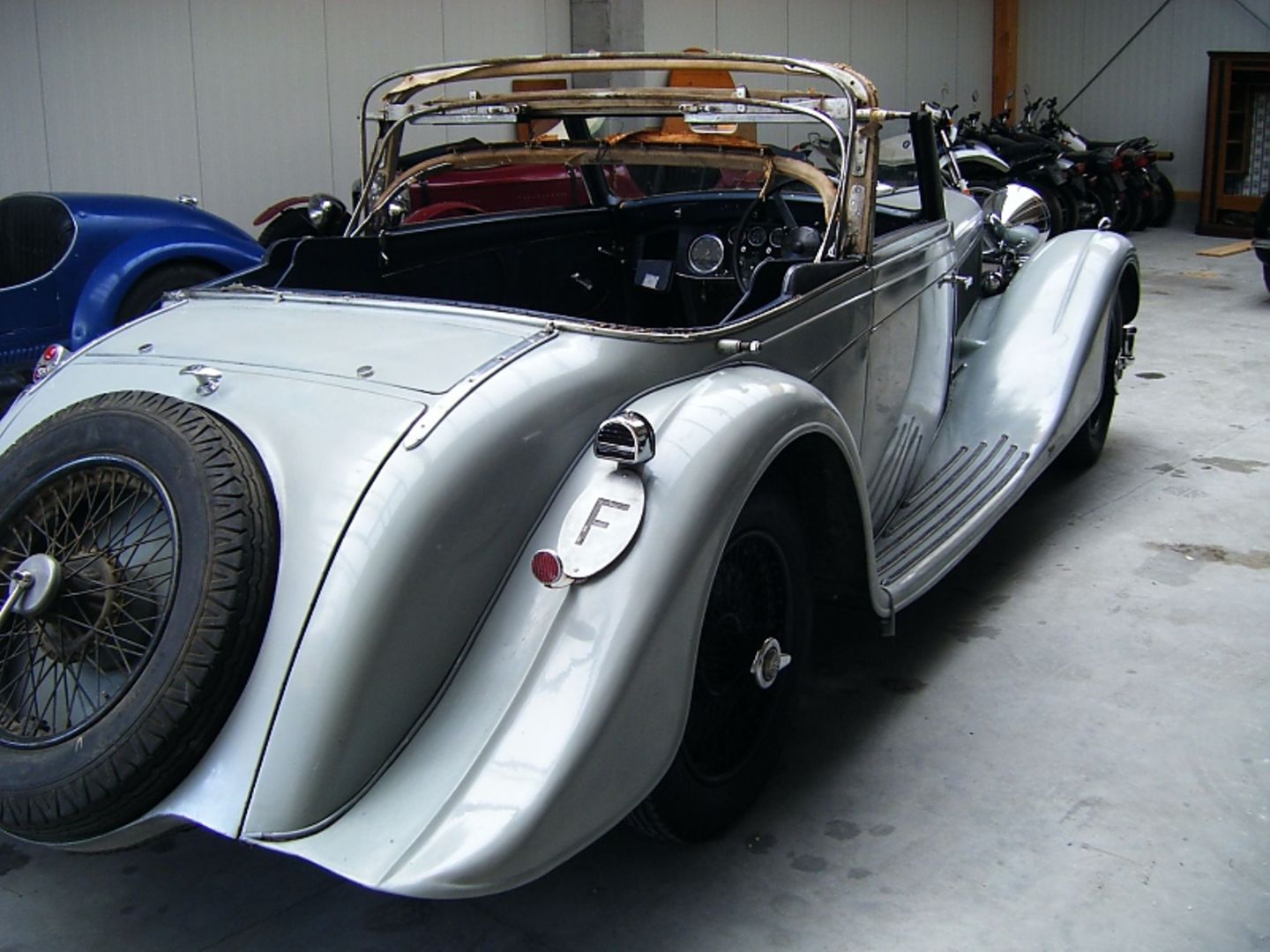 Der Alvis Speed 20 von 1935 nach der Bearbeitung