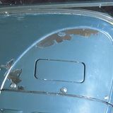 Aufgebrochene Lackstellen