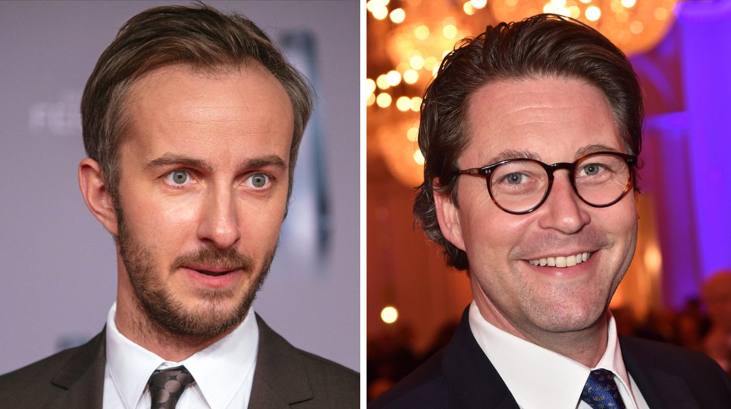 Jan Böhmermann und Andreas Scheuer