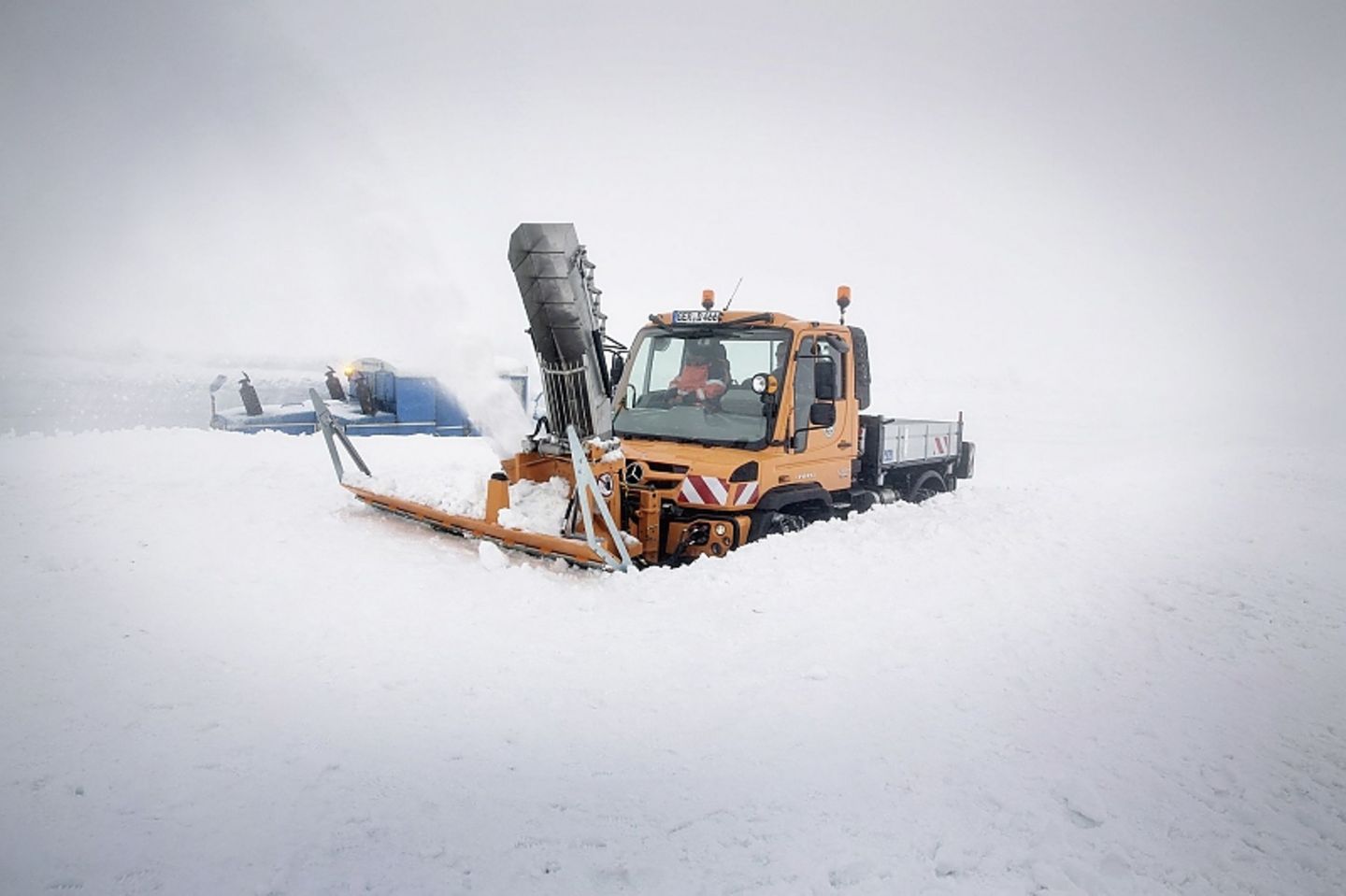 Selbst hoher Schnee ist kein Problem