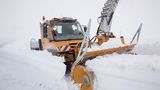 Auch in Skigebieten ist der Unimog im Einsatz