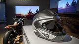 BMW Zukunftshelm mit Head Up Display