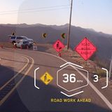 BMW Zukunftshelm mit Head Up Display