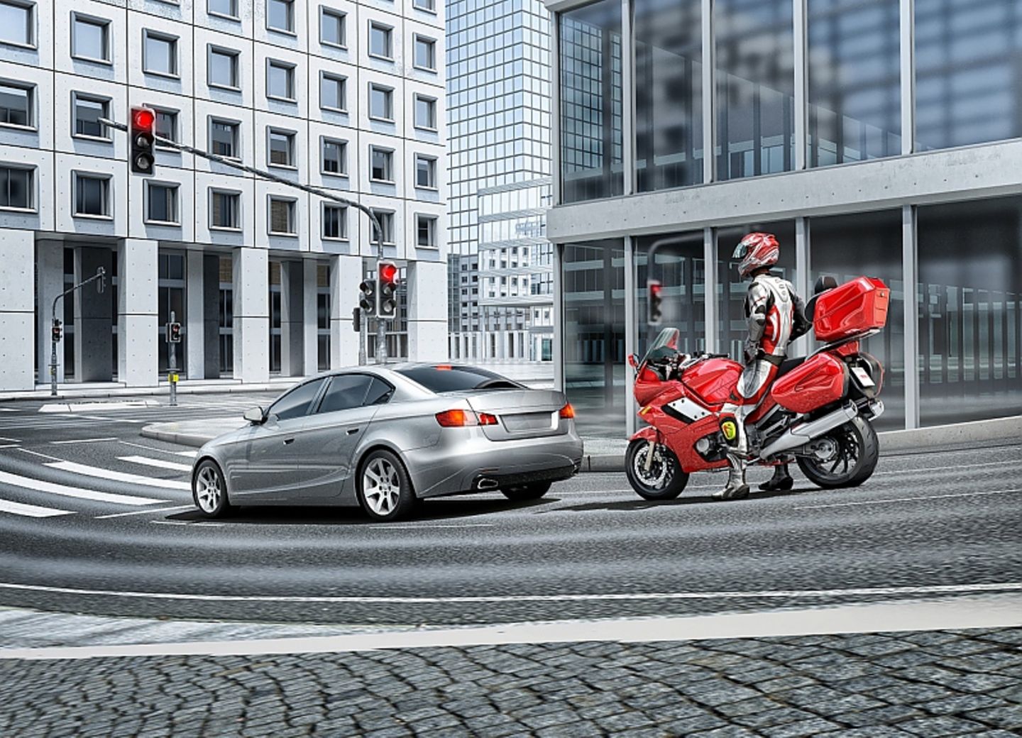 Motorrad mit ABS