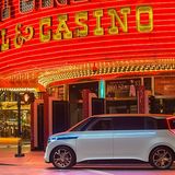 VW Budd-e - unterwegs auf den Straßen von Las Vegas