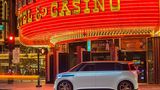 VW Budd-e - unterwegs auf den Straßen von Las Vegas