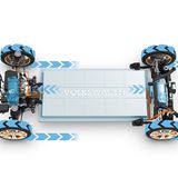 Studie des VW Budd-e auf der CES 2016 in Las Vegas