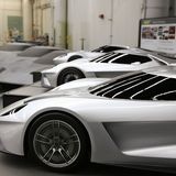 Hier reiht sich ein Modell neben das andere.