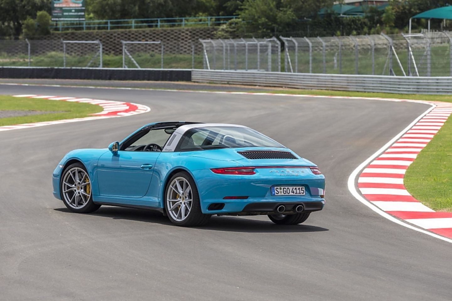 Porsche 911 Targa 4S - bisher ein Nebendarsteller