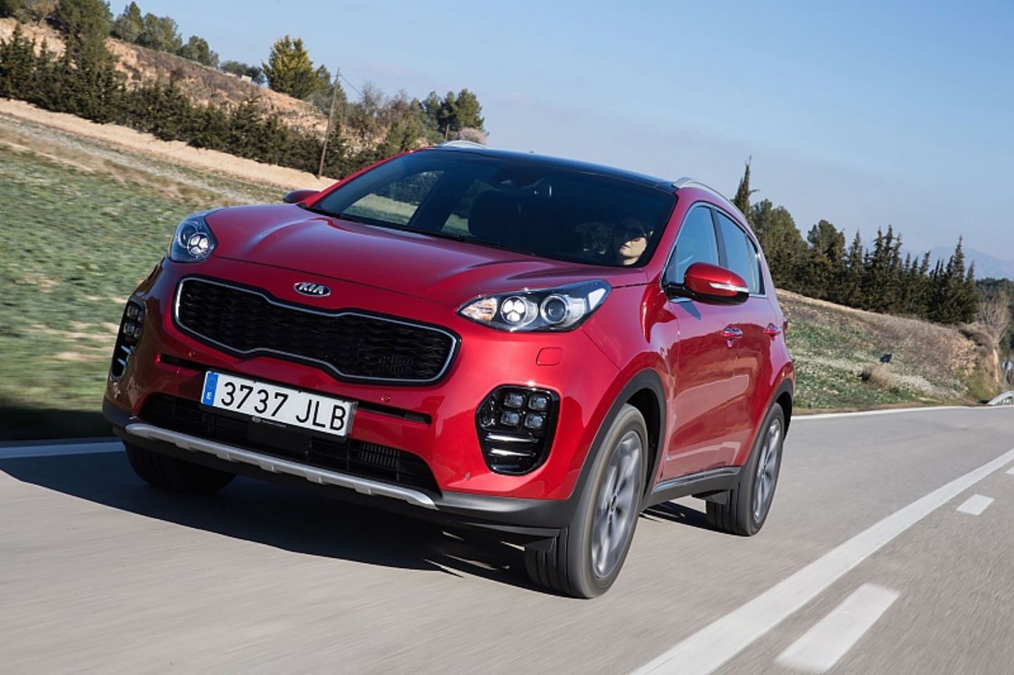Beim Kia Sportage 2.0 CRDi AWD sind 19-Zöller serienmäßig