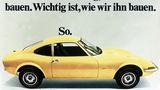 1968 Opel GT Werbung