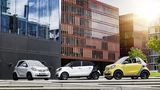 Drei Autos, eine Marke: Smart.