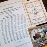 Druckerzeugnisse wie der "Hamburgischen Correspondenten" und historische Kreuzfahrtbroschüren