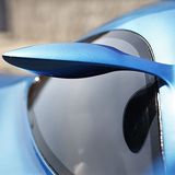 Mit diesen Spiegeln wird er wohl nicht nach Deutschland kommen.