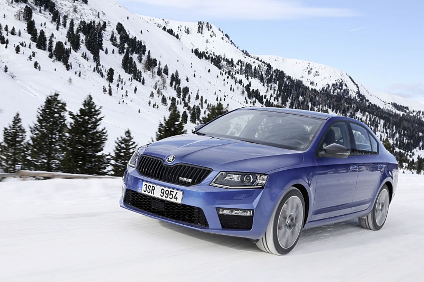 Die Skoda Octavia RS 4x4 Limousine hat 184 PS