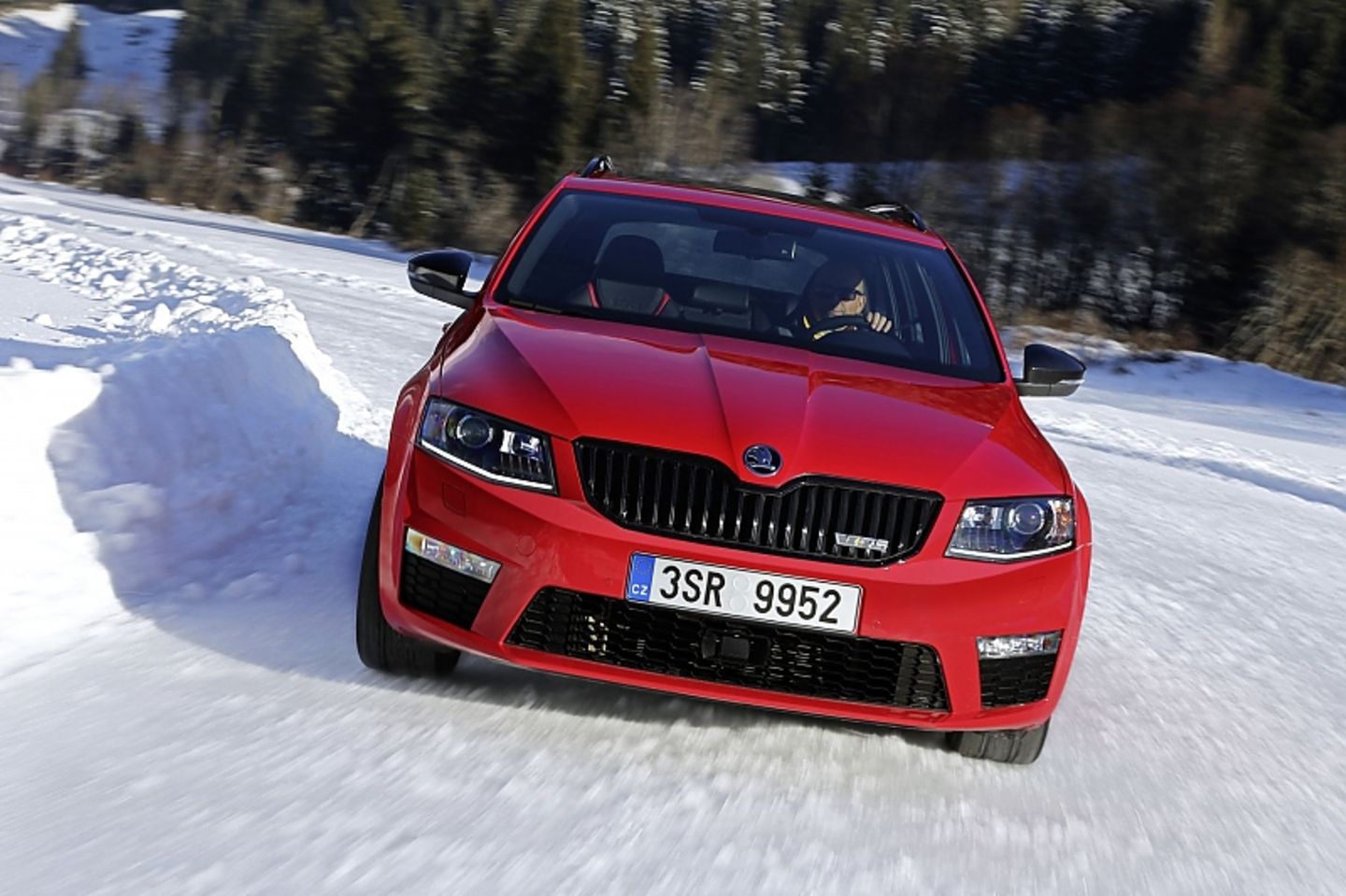 Der Skoda Octavia RS 4x4 Combi lässt sich entspannt bewegen