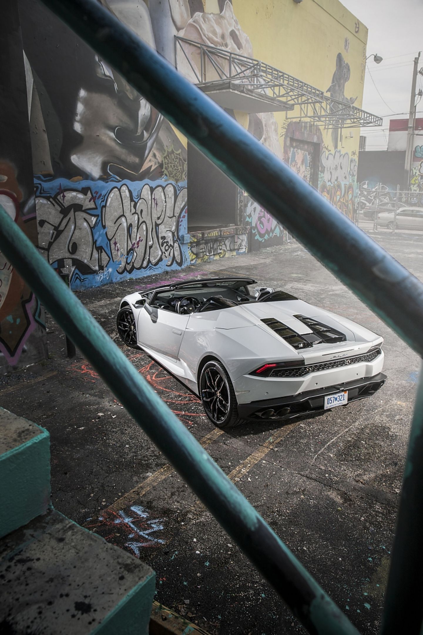 Lamborghini Huracan LP 610-4 Spyder - Kunst am Bau