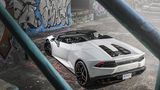 Lamborghini Huracan LP 610-4 Spyder - Kunst am Bau