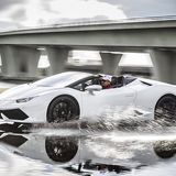 Lamborghini Huracan LP 610-4 Spyder im Wasser
