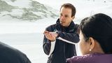 Instruktor Florian Wimmer gibt Fahrtipps für extreme Situation