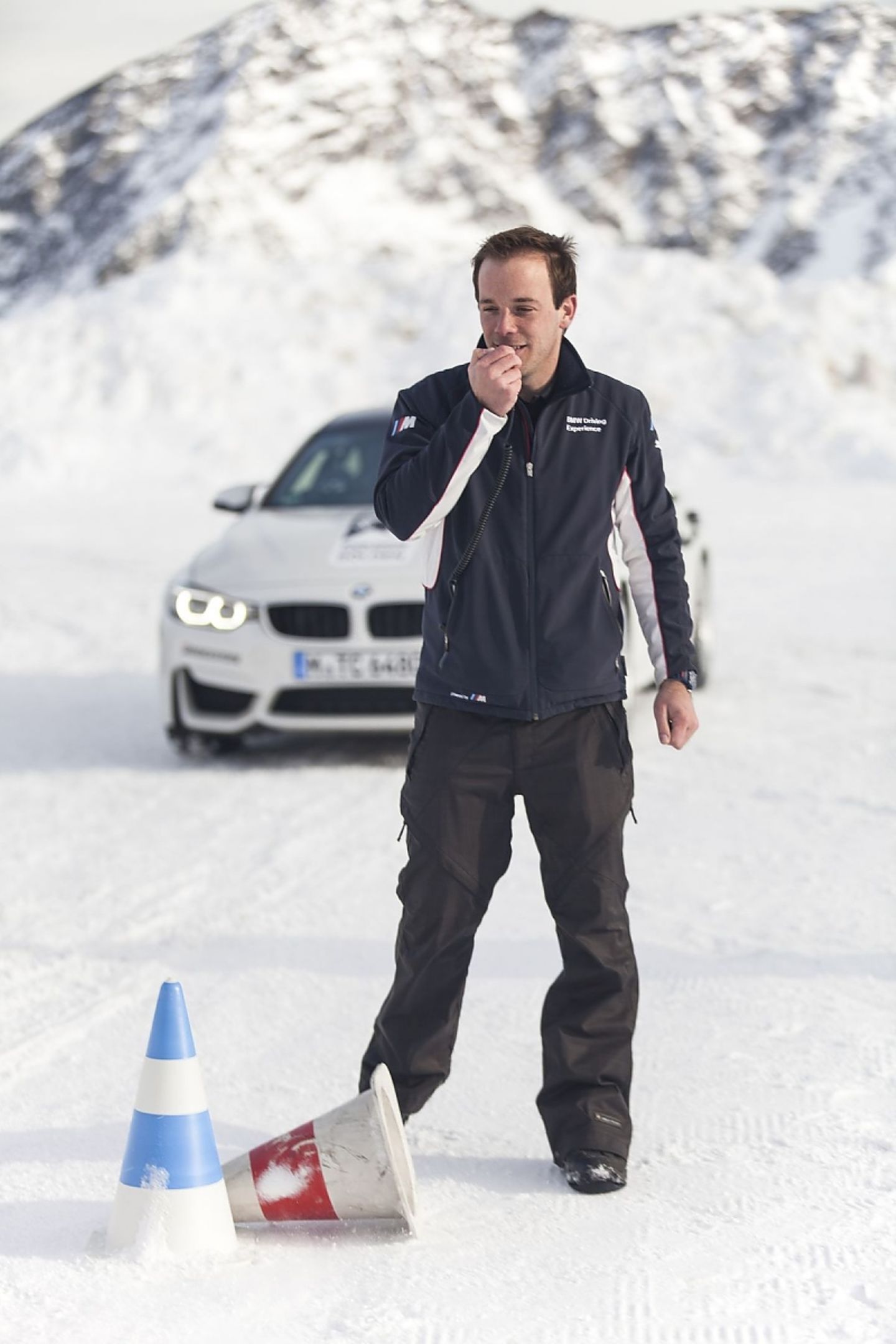 Florian Wimmer ist seit vier Jahre beim BMW-Fahrertraining dabei