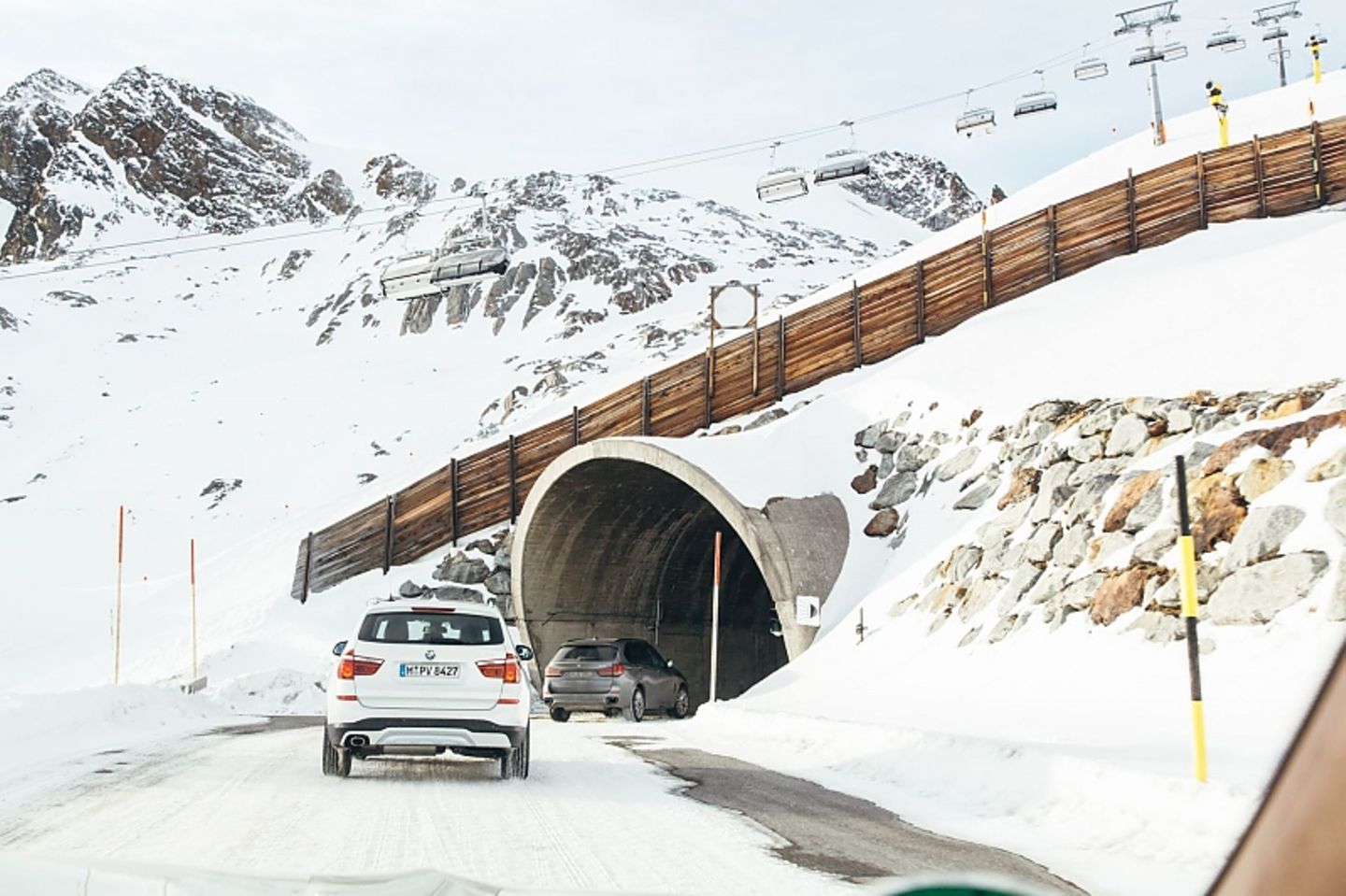 In diesem Tunnel wurde der James-Bond-Film "Spectre" gedreht