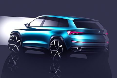Skoda Vision S Studie Genfer Salon 2016