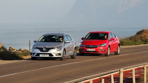 Vergleich Opel Astra 1.6 CDTI - Renault Megane 1.6 dCi