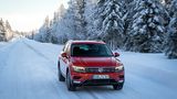 VW Tiguan 2.0 TSI 4motion - unterwegs im nordschwedischen Schnee