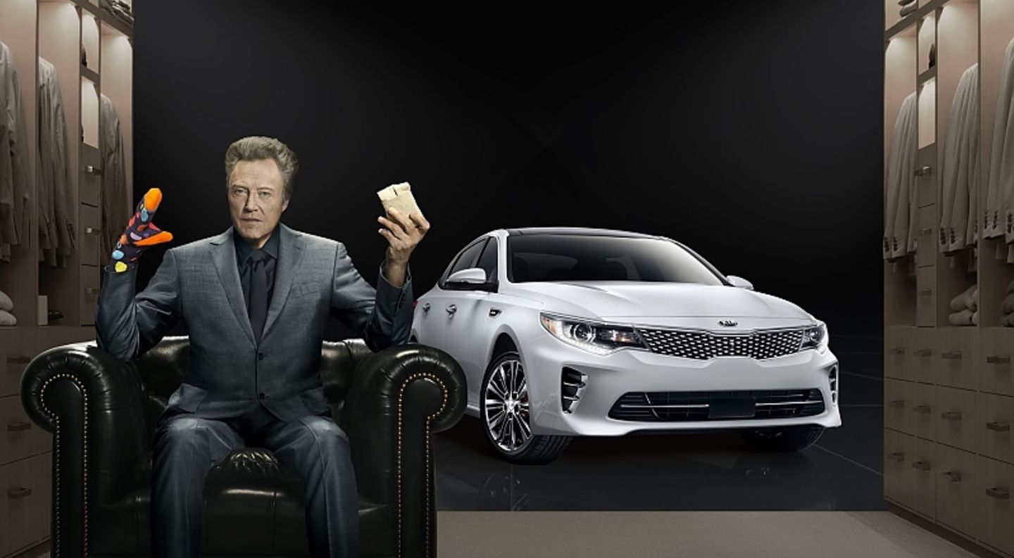 Kia will mit Hollywood-Urgestein Christopher Walken die Aufmerksamkeit für sich gewinnen